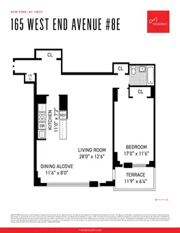Lincoln Towers, 165 West End Avenue, #8E