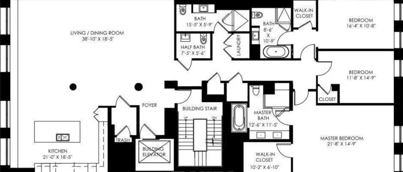 Delos Residences, 66 East 11th Street, #3