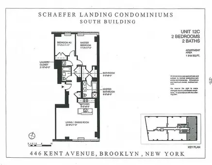 Schaefer Landing South, 446 Kent Avenue, #12C