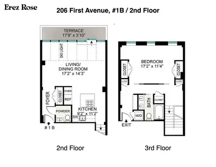 206 First Avenue, #1B2ndFloor