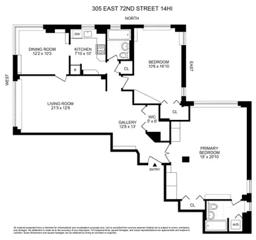 Charing Cross House, 305 East 72nd Street, #14HI