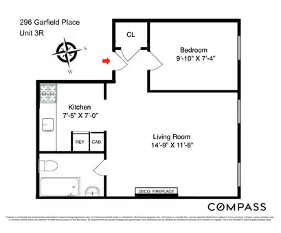 296 Garfield Place, #3R