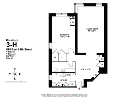 Gracie Gardens, 515 East 89th Street, #3H