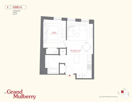 The Grand Mulberry, 185 Grand Street, #2A