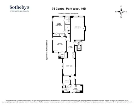 The Chatham Court, 75 Central Park West, #10D