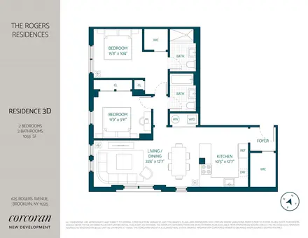 The Rogers Residences, 625 Rogers Avenue, #3D