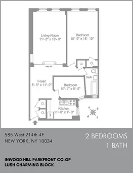 585 West 214th Street, #4F