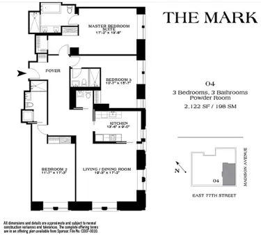 The Mark, 25 East 77th Street, #1204