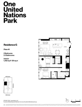 One United Nations Park, 695 First Avenue, #41G