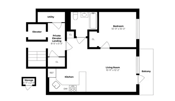 Madera Condominium, 18 West 129th Street, #4R