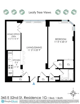 345 East 52nd Street, #1G