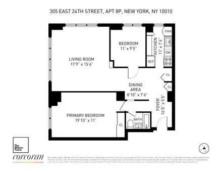 The New York Towers, 305 East 24th Street, #8P