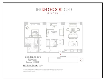 The Red Hook Lofts, 160 Imlay Street, #4D1