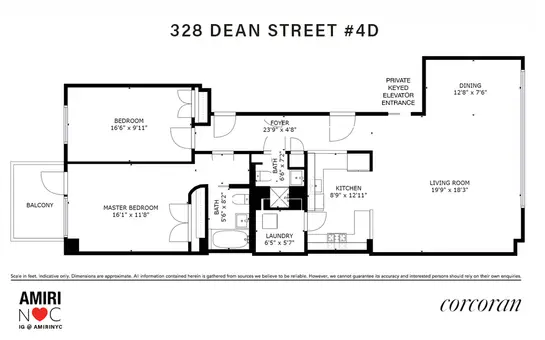 The Borden, 324 Dean Street, #4D