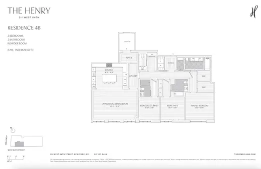 The Henry, 211 West 84th Street, #4B