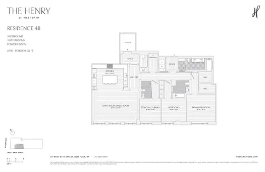 The Henry, 211 West 84th Street, #4B