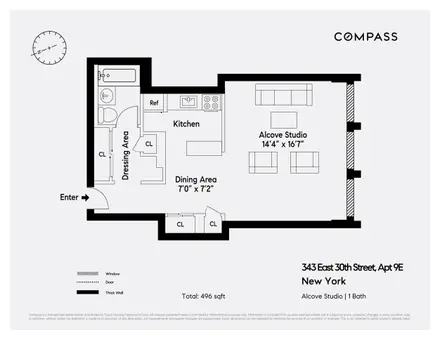 Kips Bay Towers, 343 East 30th Street, #9E