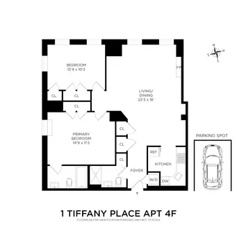 1 Tiffany Place, #4F