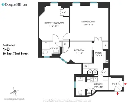 50 East 72nd Street, #1D