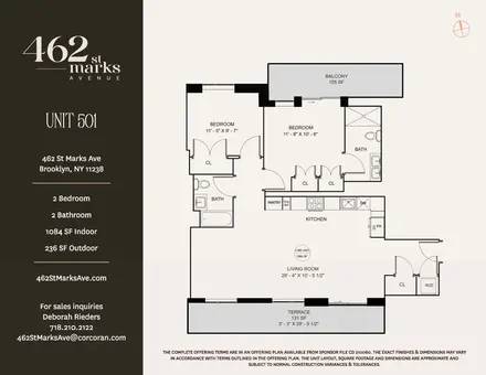 The 462 St. Marks Avenue Condominium, 462 St. Marks Avenue, #501