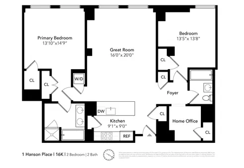 1 Hanson Place, #16K