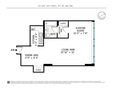 333 East 14th Street, #3M