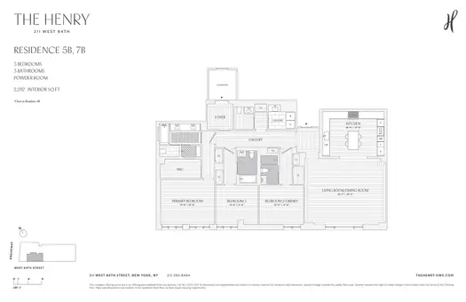 The Henry, 211 West 84th Street, #7B