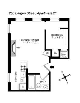 256 Bergen Street, #2F