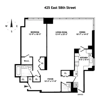 The Sovereign, 425 East 58th Street, #4F