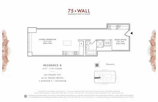 75 Wall Street, #26D