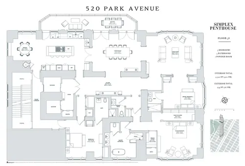 520 Park Avenue, #PH58