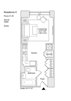 The Residences at 400 Fifth Avenue, 400 Fifth Avenue, #44C