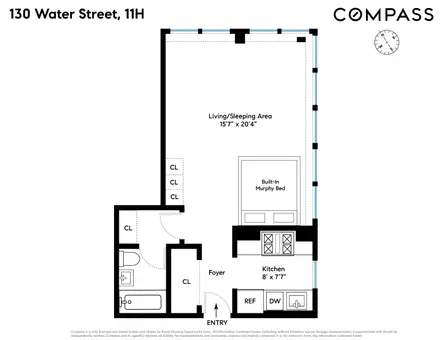 Seaport South, 130 Water Street, #11H