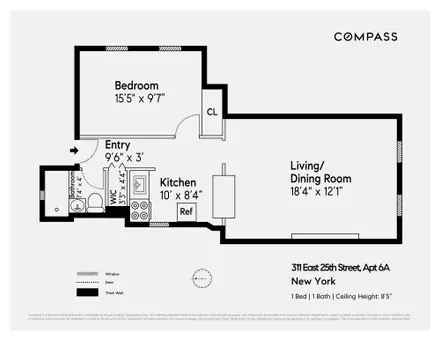 The Liberty, 311 East 25th Street, #6A