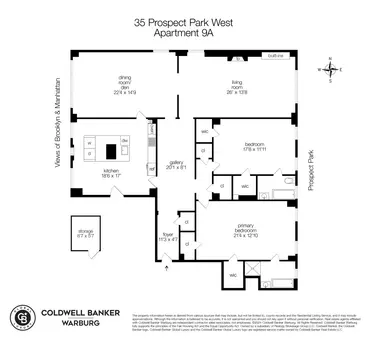 35 Prospect Park West, #9A