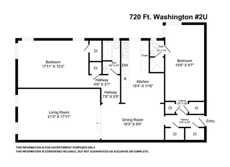 720 Fort Washington Avenue, #2U