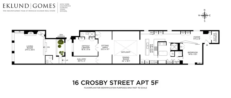 16 Crosby Street, #LOFT5F
