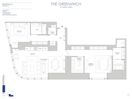 The Greenwich by Rafael Vinoly, 125 Greenwich Street, #24C