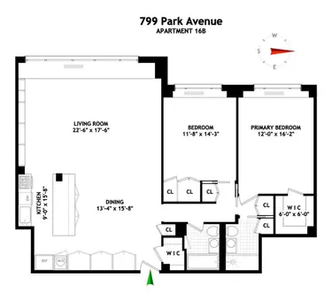 799 Park Avenue, #16B