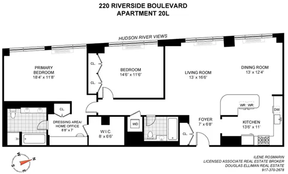 220 Riverside Boulevard, #20L