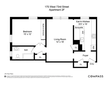 The Verdi, 175 West 73rd Street, #2F