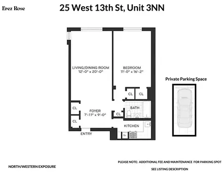 The Montparnasse, 25 West 13th Street, #3NN