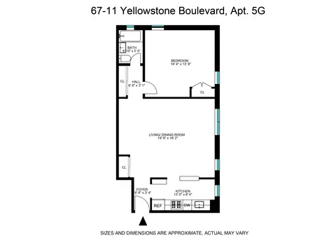 67-07 Yellowstone Boulevard, #5G