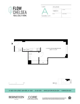 Flow Chelsea, 211 West 29th Street, #5A