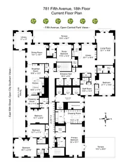 The Sherry Netherland, 781 Fifth Avenue, #18thFloor