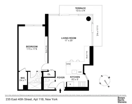 The Vanderbilt, 235 East 40th Street, #11B