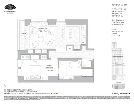 Mandarin Oriental Residences Fifth Avenue, 685 Fifth Avenue, #22A