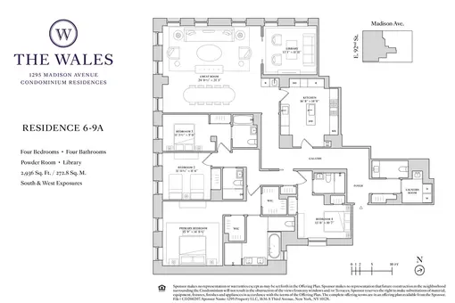 The Wales, 1295 Madison Avenue, #6A