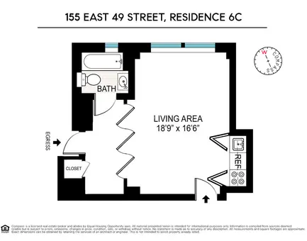 155 East 49th Street, #6C