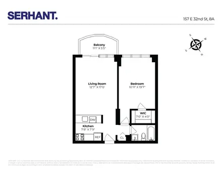 L'Isola, 157 East 32nd Street, #8A